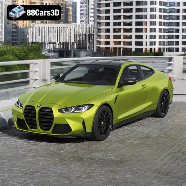 BMW M4 Competition 3D Model