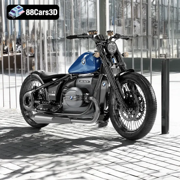 BMW R18 Bobber 3D Model