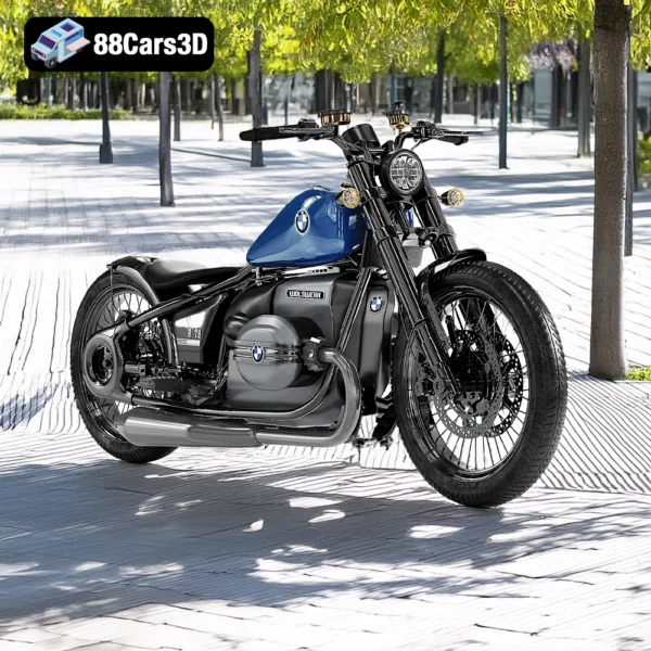 BMW R18 Bobber4 BMW R18 Bobber 3D Model