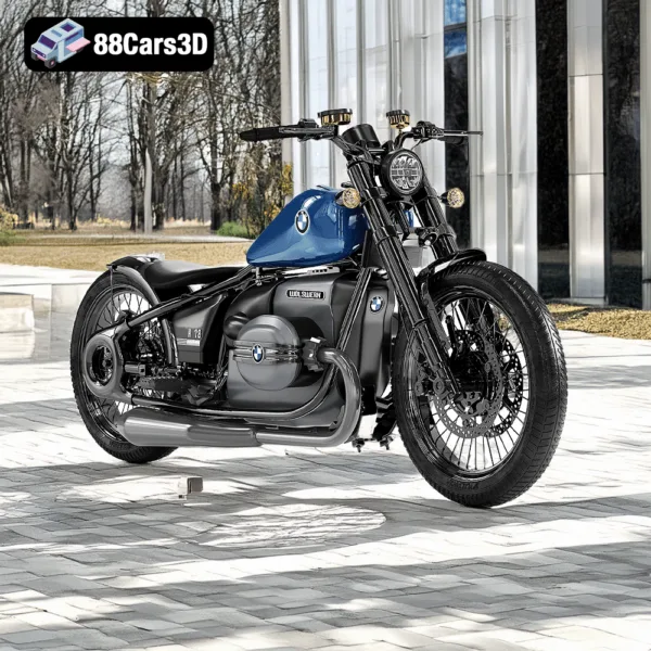 BMW R18 Bobber5 BMW R18 Bobber 3D Model