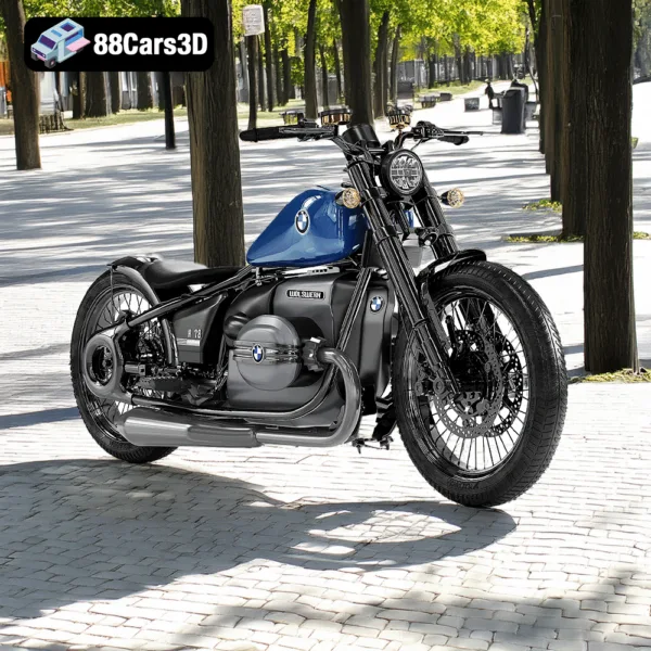BMW R18 Bobber6 BMW R18 Bobber 3D Model