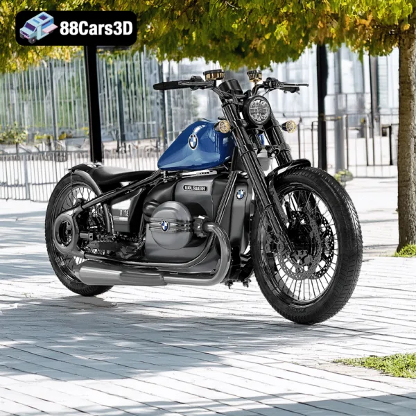 BMW R18 Bobber7 BMW R18 Bobber 3D Model