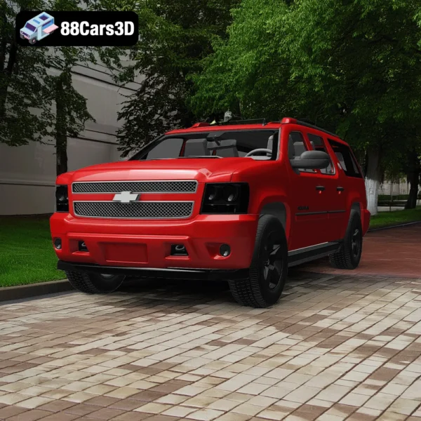 Chevrolet Suburban 75th Diamond Edition 3D Model3 Chevrolet Suburban 75th Diamond Edition 3D Model