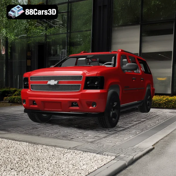 Chevrolet Suburban 75th Diamond Edition 3D Model5 Chevrolet Suburban 75th Diamond Edition 3D Model