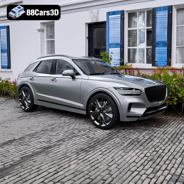 Genesis GV70 – Luxury Compact SUV 3D Model