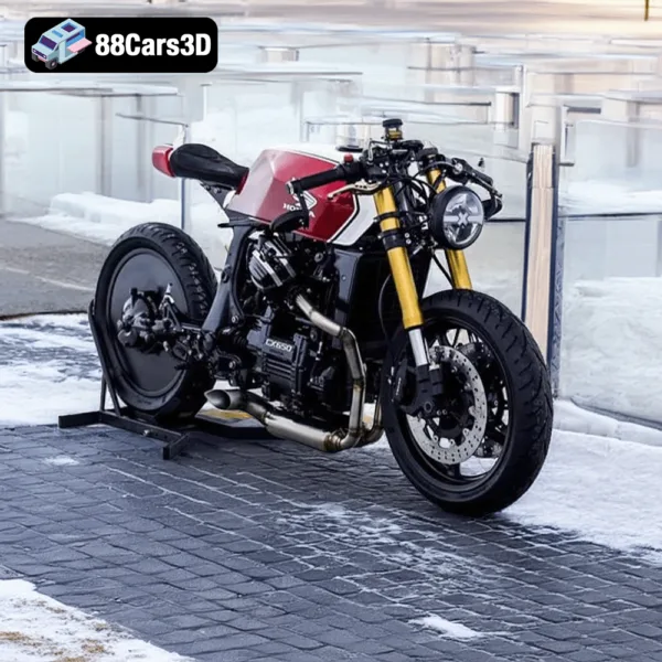 Honda CX650 3D Model 1 Honda CX650 3D Model