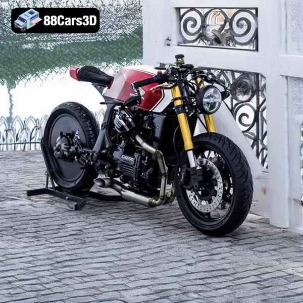 Honda CX650 3D Model 5 Honda CX650 3D Model