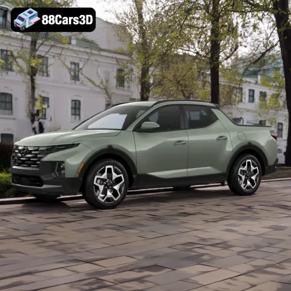 Hyundai Santa Cruz 2022 3D Model