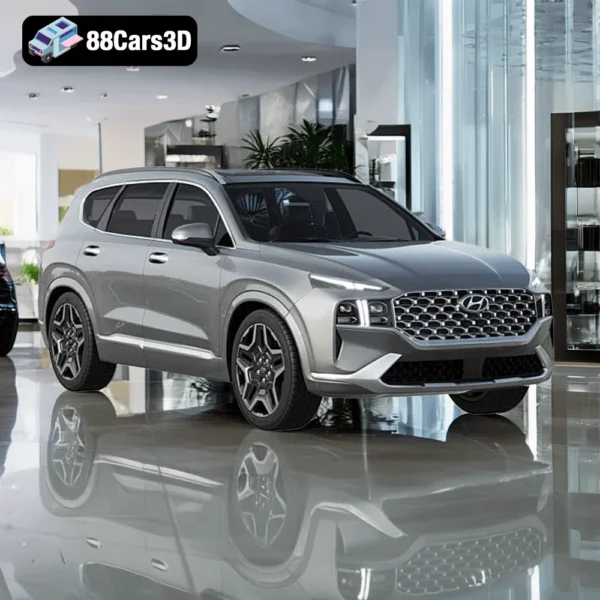 Hyundai Santa Fe 3D Model