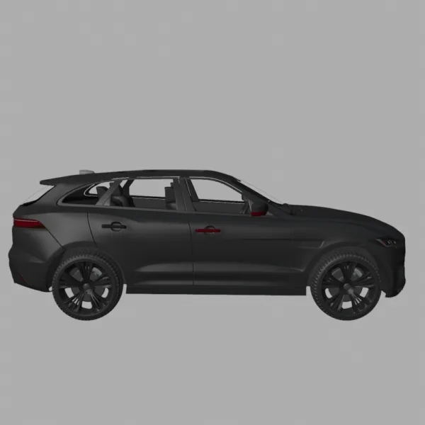 Jaguar F-Pace 3D Model