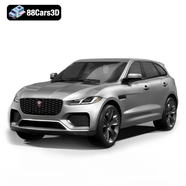 Jaguar F Pace 3D Model1