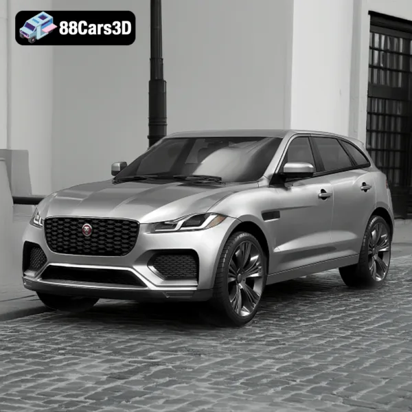 Jaguar F-Pace 3D Model