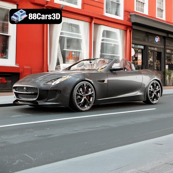 Jaguar F-TYPE 2015 3D Model
