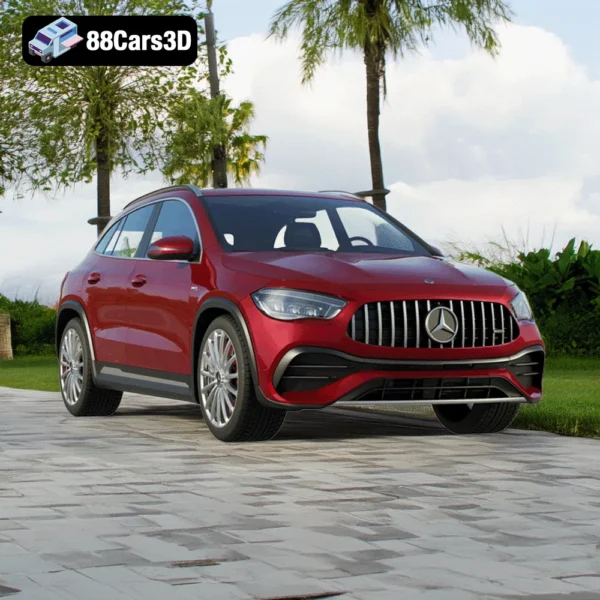 Mercedes-AMG GLA 35 4MATIC 2020 3D Model