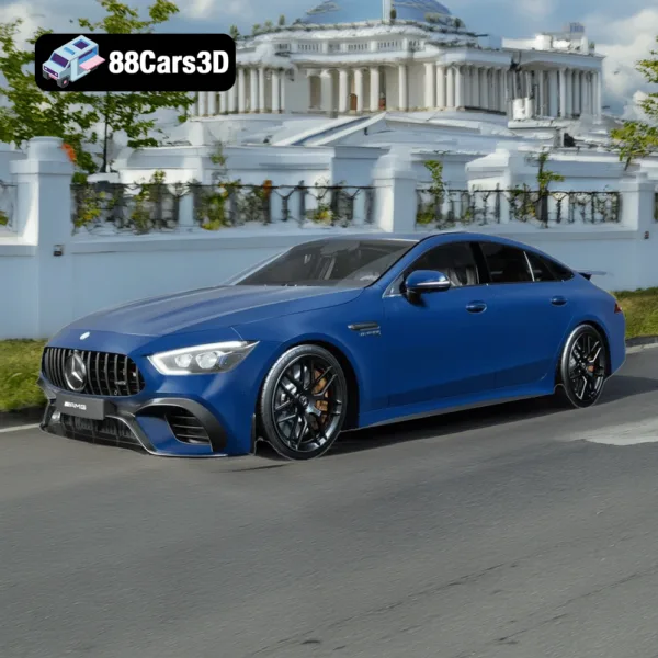Mercedes-AMG GT 63 S 3D Model