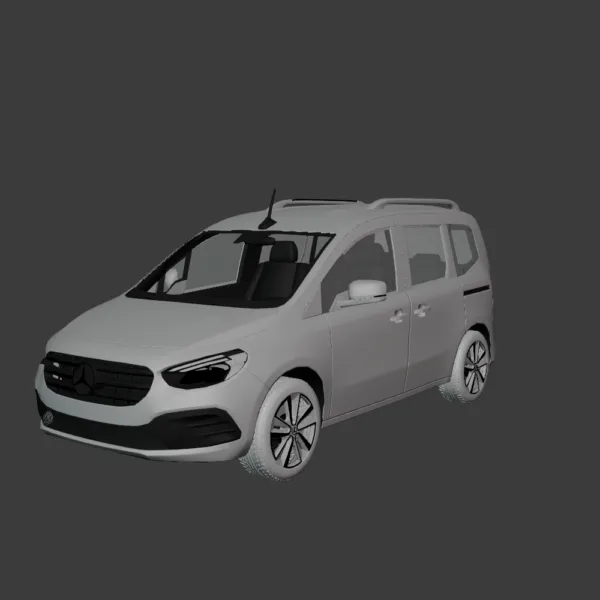 Mercedes-Benz T-Class 3D Model 0004 Mercedes-Benz T-Class 3D Model