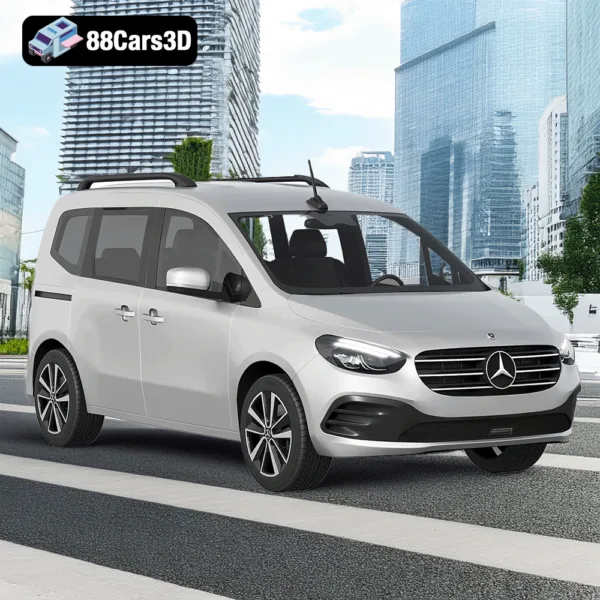 Mercedes-Benz T-Class 3D Model 66 Mercedes-Benz T-Class 3D Model