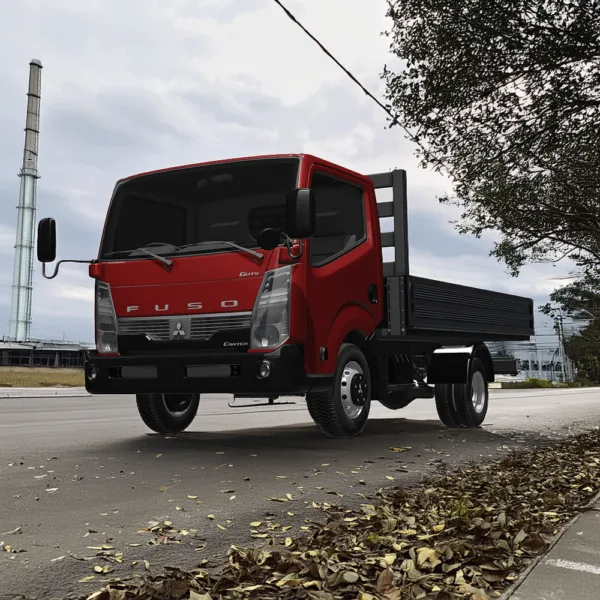 Mitsubishi Fuso Canter Guts Tipper 3D Model