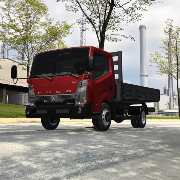 Mitsubishi Fuso Canter Guts Tipper 3D Model
