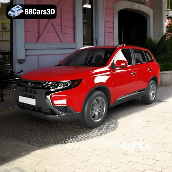 Mitsubishi Outlander GT V6 – SUV 3D Model