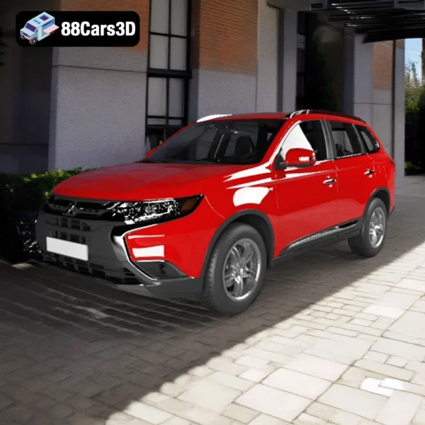 Mitsubishi Outlander GT V6 – SUV 3D Model