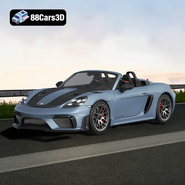 Porsche 718 Spyder RS 3D Model