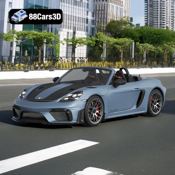 Porsche 718 Spyder RS 3D Model
