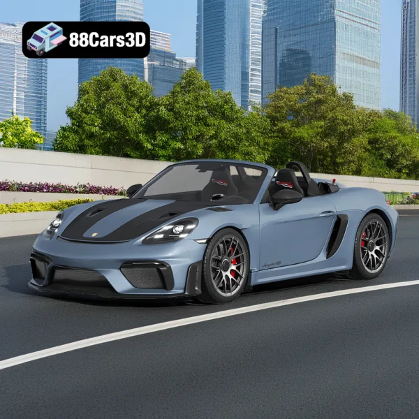 Porsche 718 Spyder RS 3D Model