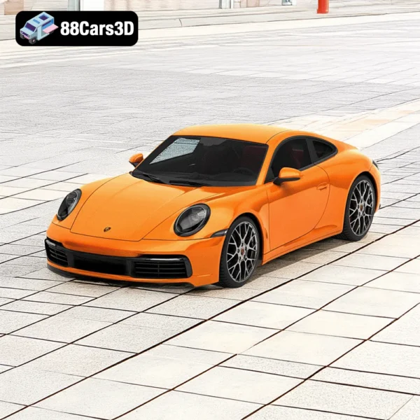 Porsche 911 Carrera SV 3D Model55 Porsche 911 Carrera SV 3D Model