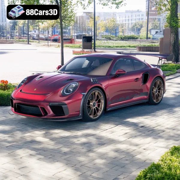 Porsche 911 GT3 RS 3D Model