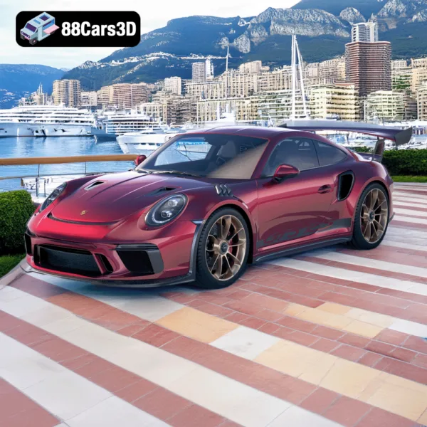 Porsche 911 GT3 RS 3D Model