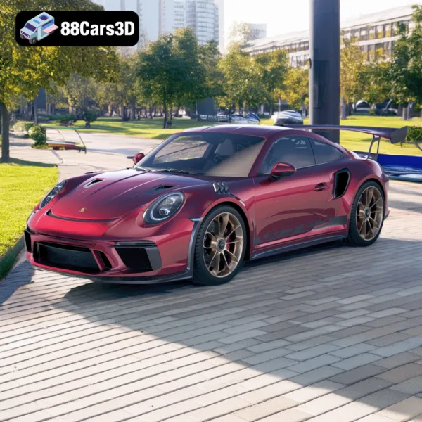 Porsche 911 GT3 RS 3D Model