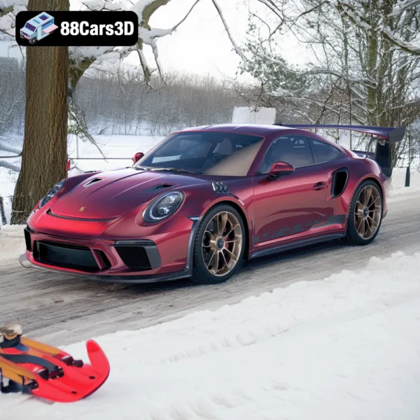 Porsche 911 GT3 RS 3D Model
