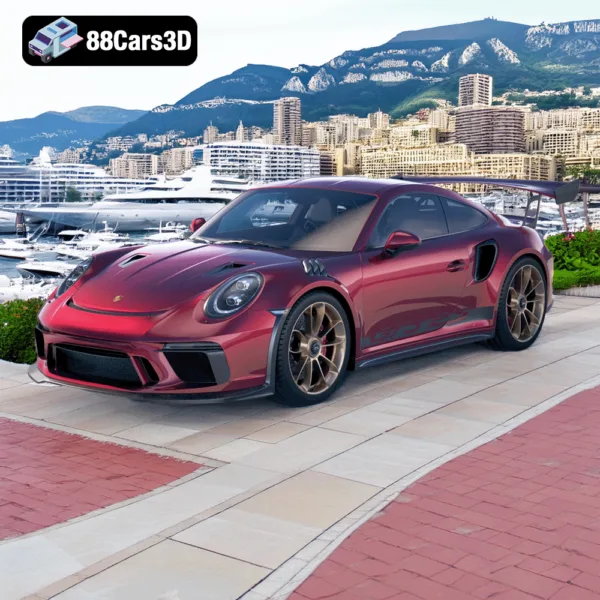 Porsche 911 GT3 RS 3D Model
