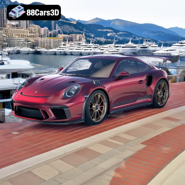 Porsche 911 GT3 RS 3D Model