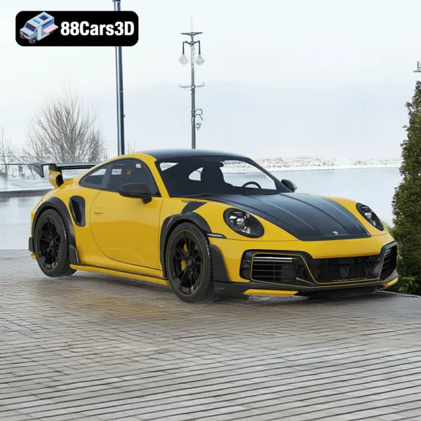 Porsche 911 TECHART GTstreet R 3D Model