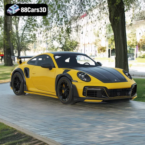 Porsche 911 TECHART GTstreet R 3D Model