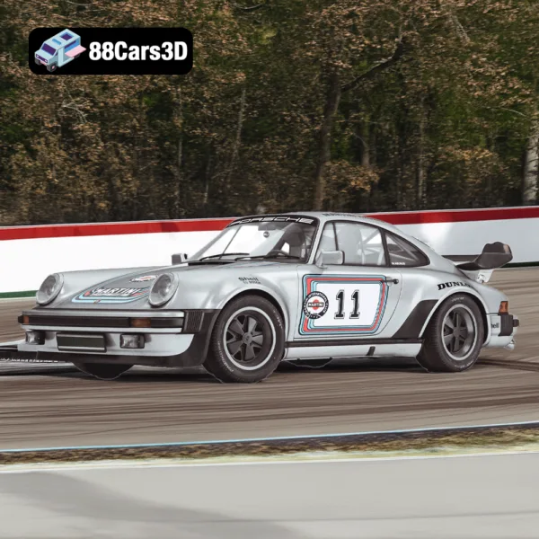 Porsche 911 Turbo 3D Model8 Porsche 911 Turbo 3D Model