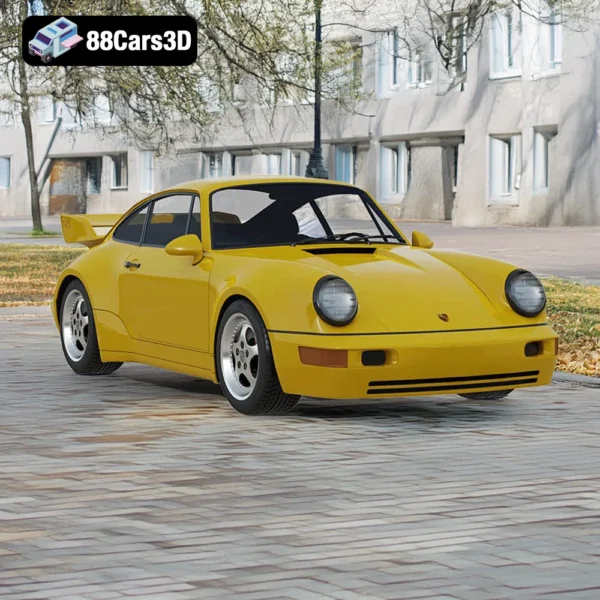 Porsche 964 Carrera55 Porsche 964 Carrera 3D Model