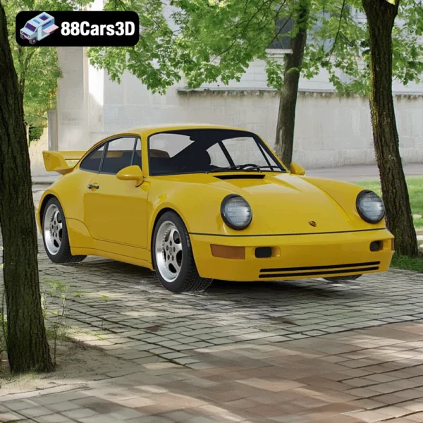 Porsche 964 Carrera66 Porsche 964 Carrera 3D Model