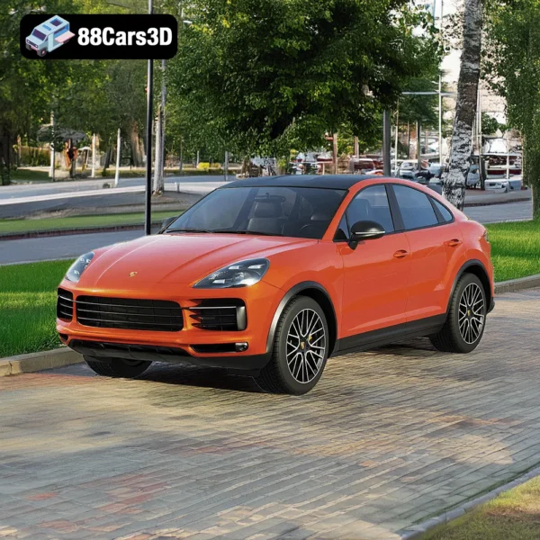 Porsche Cayenne Coupe Turbo 3D Model