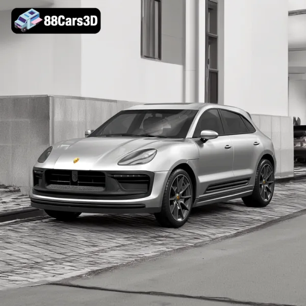 Porsche Macan T 3D Model