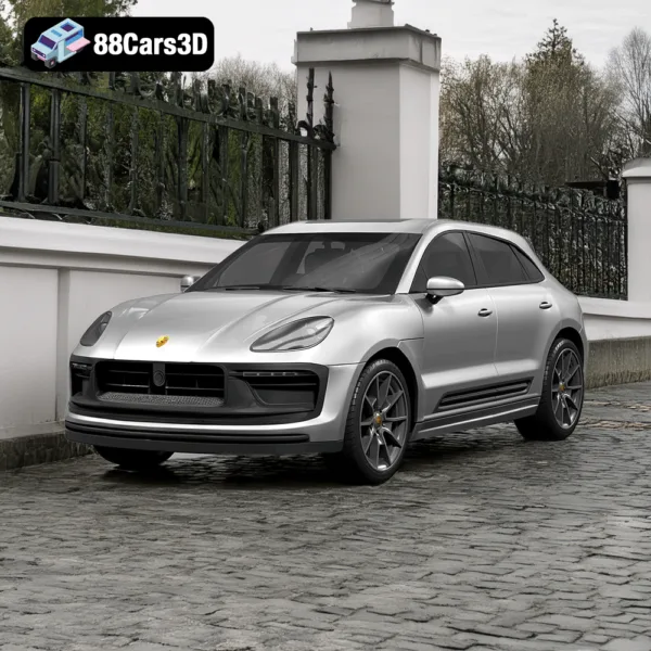 Porsche Macan T 3D Model