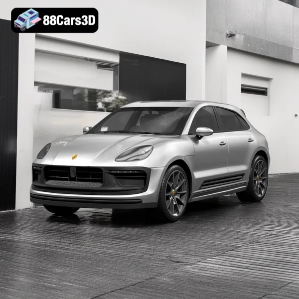 Porsche Macan T 3D Model