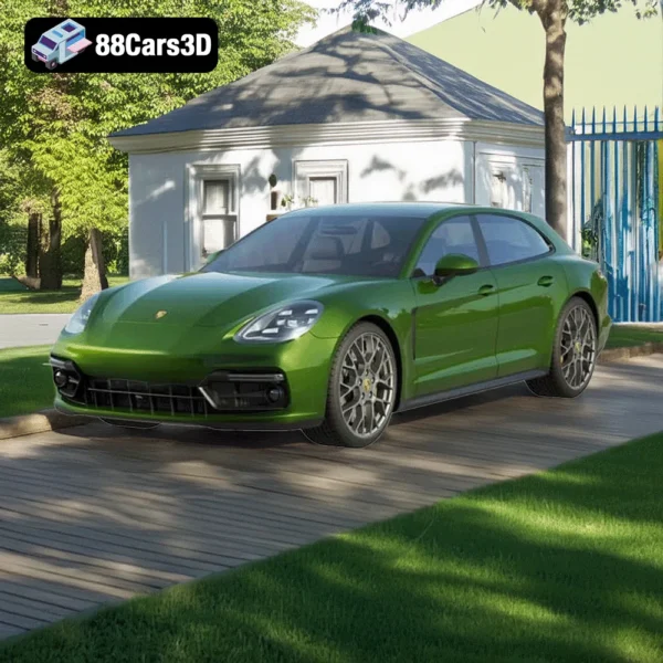 Porsche Panamera GTS Sport Turismo 3D Model