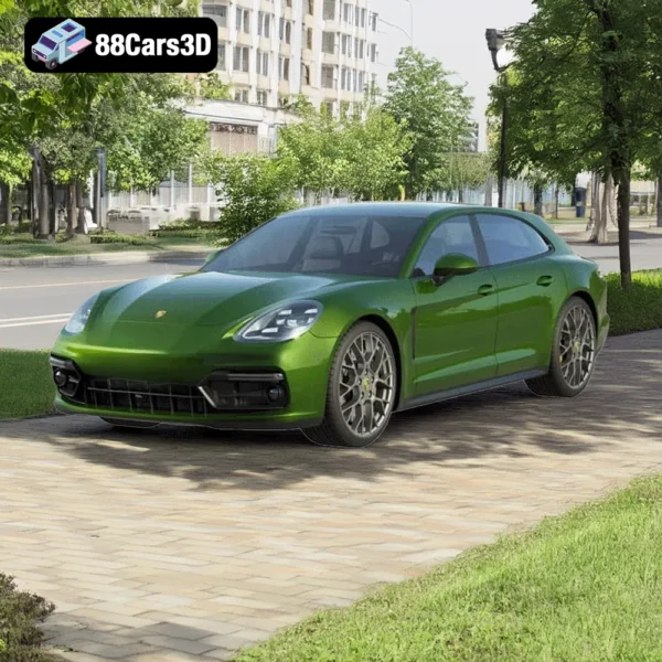Porsche Panamera GTS Sport Turismo 3D Model