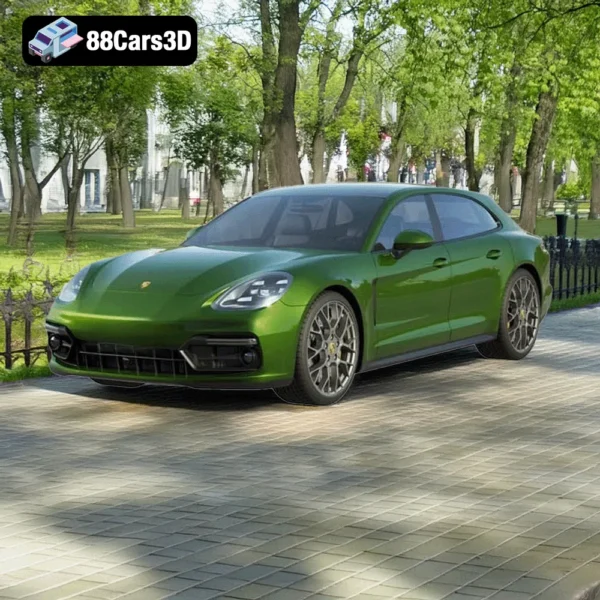 Porsche Panamera GTS Sport Turismo 3D Model