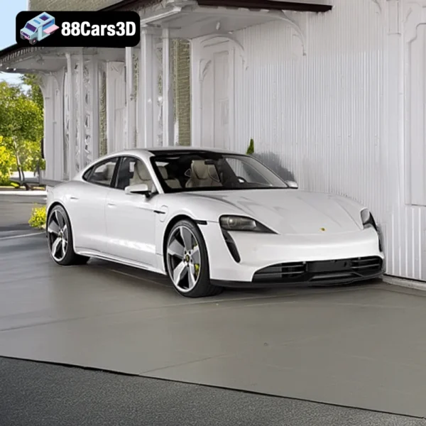 Porsche Taycan 2 3D Model