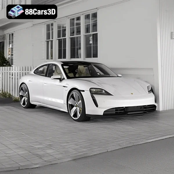 Porsche Taycan 2 3D Model