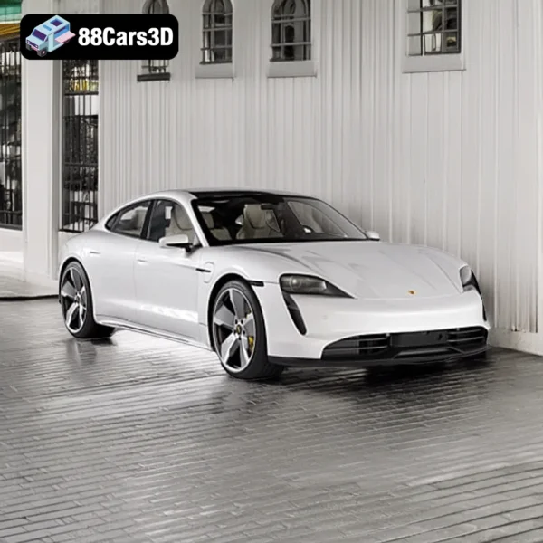 Porsche Taycan 2 3D Model